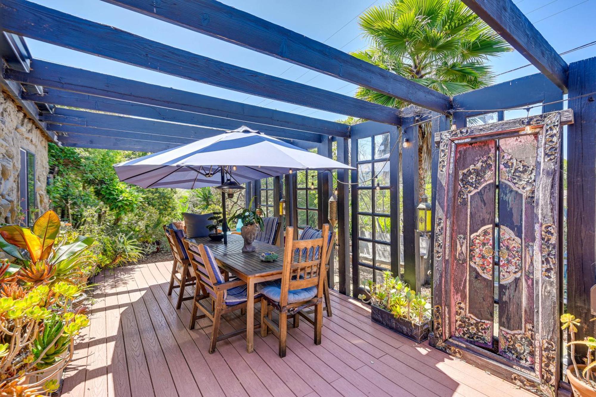 Bohemian Wonderland Benicia Bungalow With Pergola! Exterior foto